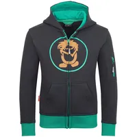 TROLLKIDS Sweatjacke "Sortland" in Schwarz - 92