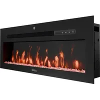 Tronitechnik Wandkamin Panorama schwarz