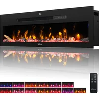 Tronitechnik Wandkamin schwarz