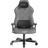 DXRacer Gaming Stuhl, GC/XXLTM23FBE/G, TANK Serie, Stoffbezug grau meliert,