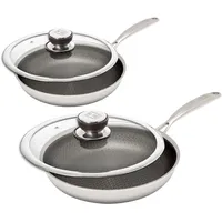 Hensslers Pfannen-Set 4-tlg. 20 cm + 24 cm +