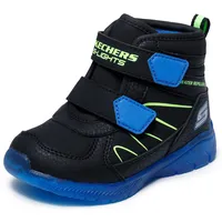 SKECHERS Winterstiefel SKECHERS "ILLUMI-BRIGHTS", Mädchen, Gr. 23, schwarz, blau,