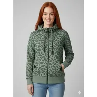 Ragwear Sweatjacke "RYLIE PRINT ZIP O", Damen, Gr. L,