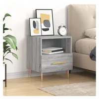 VidaXL Nachtschrank Grau Sonoma 40 x 35 x 47,5