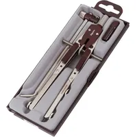 ARISTO Schnellverstellzirkel max. 640mm Länge: 170mm weinrot/silber