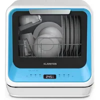 Klarstein Amazonia Mini Tischgeschirrspüler (freistehend, 435 mm breit, Blau)
