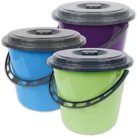 Centi Putzeimer 5 Liter Blau/Grün/Lila 1 St.