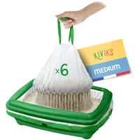 KIVIKS Kit mit 6 Zero-waste Filterbeutel - M x