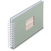 Hama Fine Art 24x17 cm, 50 weiße Seiten Salbei