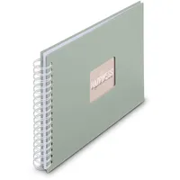 Hama Fine Art Spiral Salbei 28x24 50 weiße Seiten