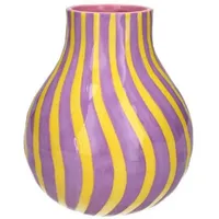 Giftcompany Gift Company Artisan, Vase, H19,6cm, lila/gelb