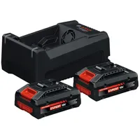Bosch EXPERT Starter-Set EXBA18V-40 2 x 4,0 Ah +