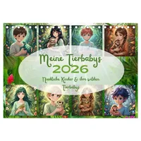 Calvendo Meine Tierbabys (Tischkalender 2026 DIN A5 quer), CALVENDO