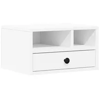 VidaXL Druckerständer Weiß 40x32x22,5 cm Holzwerkstoff