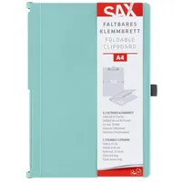 Sax Klemmbrett A5 auf A4 aqua 1 St.
