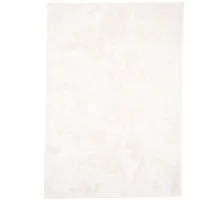 Pergamon Luxus Super Soft Fellteppich Plush Weiss 120x170cm