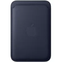 Apple iPhone Feingewebe Wallet mit MagSafe Navy