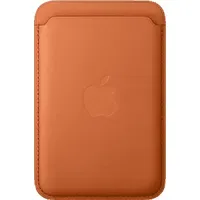 Apple iPhone Feingewebe Wallet mit MagSafe Fuchsrot