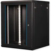 Value 19-Zoll Wandgehäuse 600x600mm schwarz, Bausatz (8098.99 HE, 19