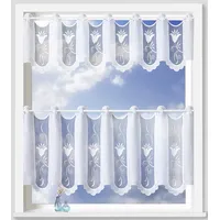 WECKBRODT Scheibengardine nach Maß »Chiara« Stangendurchzug 1 Stk. tlg.