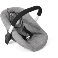 Bayer Chic 2000 Puppenautositz mit Adapter Jeans grau