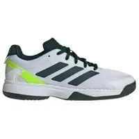 Adidas Tennisschuhe Ubersonic Allcourt 2025 weiss/dunkelgrün Kinder