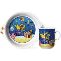 Ritzenhoff & Breker HARIBO Seaworld Kindergeschirr-Set 2-tlg. blau