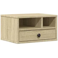 VidaXL Druckerständer Sonoma-Eiche 40x32x22,5 cm Holzwerkstoff