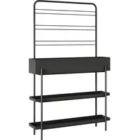 Casa.pro Outdoor Pflanzenständer Aalsmeer Metall 154x96x24 cm Schwarz