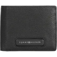 Tommy Hilfiger Monogram Geldbörse Mini 6cc Unisex schwarz