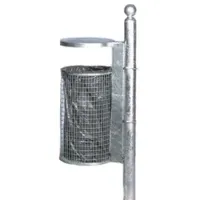 VAR Abfallsammler WR 2 50 l Feuerverzinkt