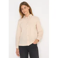 Cecil Langarmbluse in beige - M