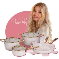 Fackelmann x Pamela Reif Signature Topf- und Pfannen-Set, 10-teilig