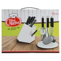 Toi-Toys FOOD MARKET Küchenutensilien | Messerset (16-teilig)