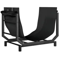 Outsunny Kaminholzregal für innen 53 x 33 x 43