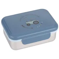 Lässig Brotdose Kinder - Edelstahl Lunchbox, Adventure Tractor