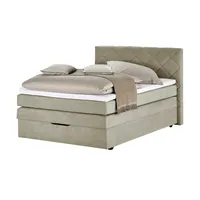 Deinbett Boxspringbett ¦ beige ¦ Maße (cm): B: 152