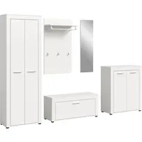 Xonox.home Garderobe Jam Garderobenkombination 285x35x191 cm weiß