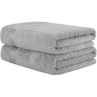 Hammetex Saunatuch 80 x 200 cm grau 2 St.