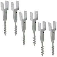 Trutzholm 6x U Profil Bodenhülse zum Einschrauben 9x9 cm