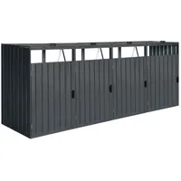 Axi Mülltonnenbox Owen 80 x 122 x 320 cm