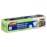 RUBIN Gefrierbeutel 1,0 l, 20 St.