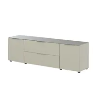 Harper BELEM Lowboard 180x55x40 cm Beige Holzwerkstoff