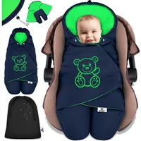 Kidiz KIDIZ® Baby Einschlagdecke Babyschale Winter Herbst Babydecke mit