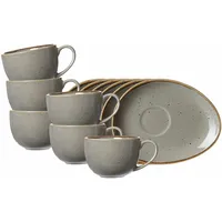 Ritzenhoff & Breker Kaffeetasse mit Untertasse 0,2 l Braun