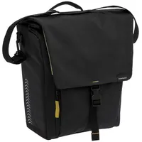 New looxs Fahrrad- Gepäckträgertasche Tulum in Schwarz | Gr.: