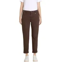MAC Bundfaltenhose Braun 44