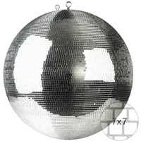 Satisfire Spiegelkugel 50cm silber Safety Discokugel 7x7mm Spiegel PREMIUM