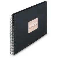 Hama Fine Art Spiral NewBlack 36x32 50 schwarze Seiten