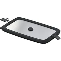 Rösle FLEXX 2GO Edelstahldeckel eckig mit Clips 23,2x14,5cm 1l